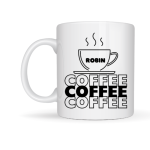 Personalized Coffee Coffee Coffee Mug