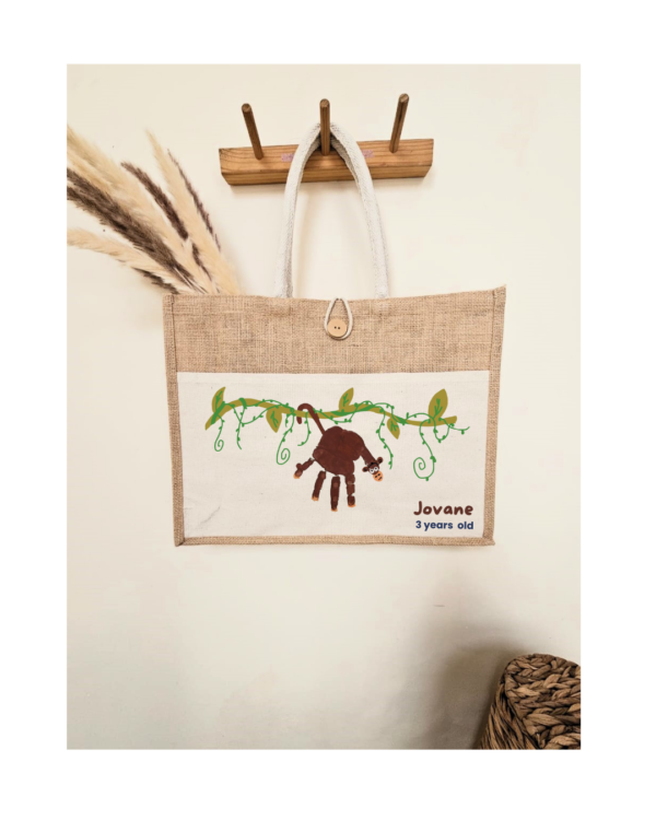 Giggle & Go Jute  Bag